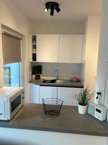 Quality Time appartement met gesloten garagebox La Panne Extérieur photo